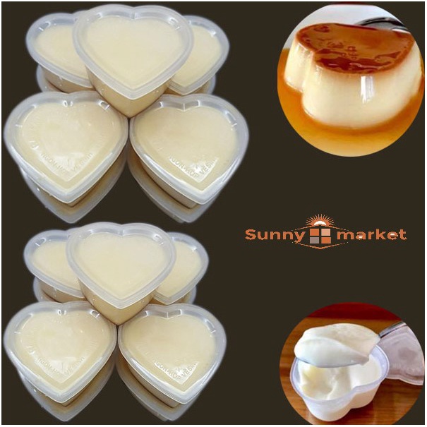 Combo 20 Hộp Làm Bánh Flan, caramen hình tim hiệu Vĩnh Trường