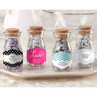 Combo 10 lọ thủy tinh 100ML / NẮP GỖ - NẮP NHỰA