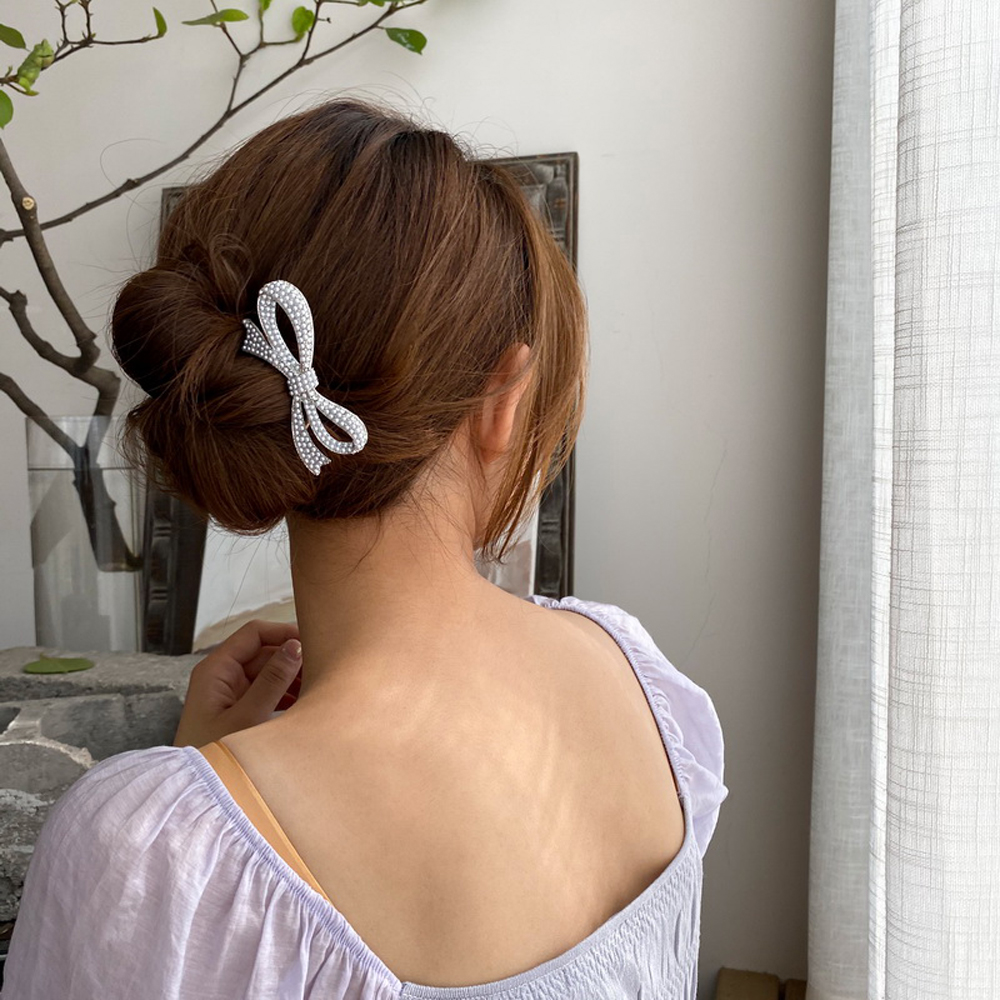 Kẹp Tóc Kim Loại Kiểu Dáng Xinh Xắn Dành Cho Nữ
