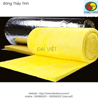 Bông thủy tinh (Glasswool) dạng cuộn