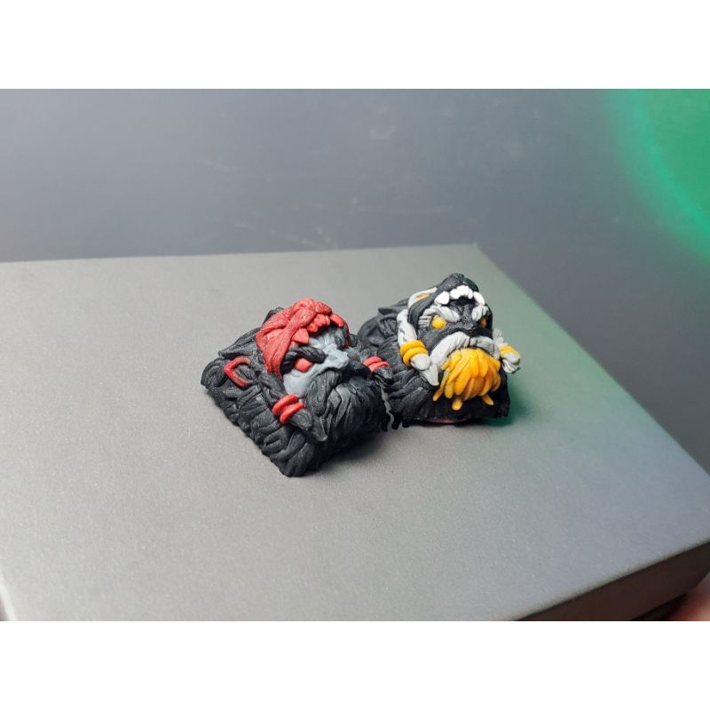 Nút bàn phím cơ làm thủ công keycap clone chiến binh vking.