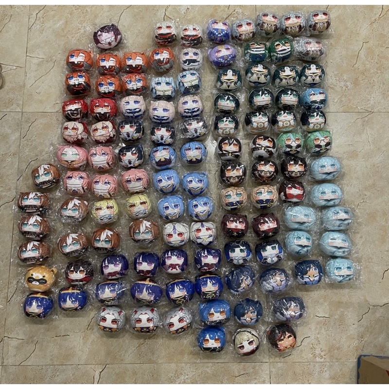 Mochi genshin impact hàng artist trung zhongli, chongyun, childe, xingqi, kaeya, xinyan, sayu, ningguang, bennet,gorou