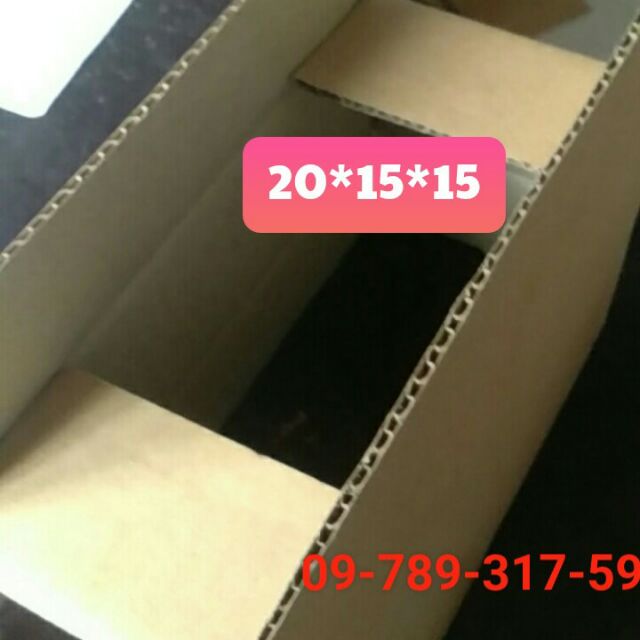 20 thùng carton 20*15*15