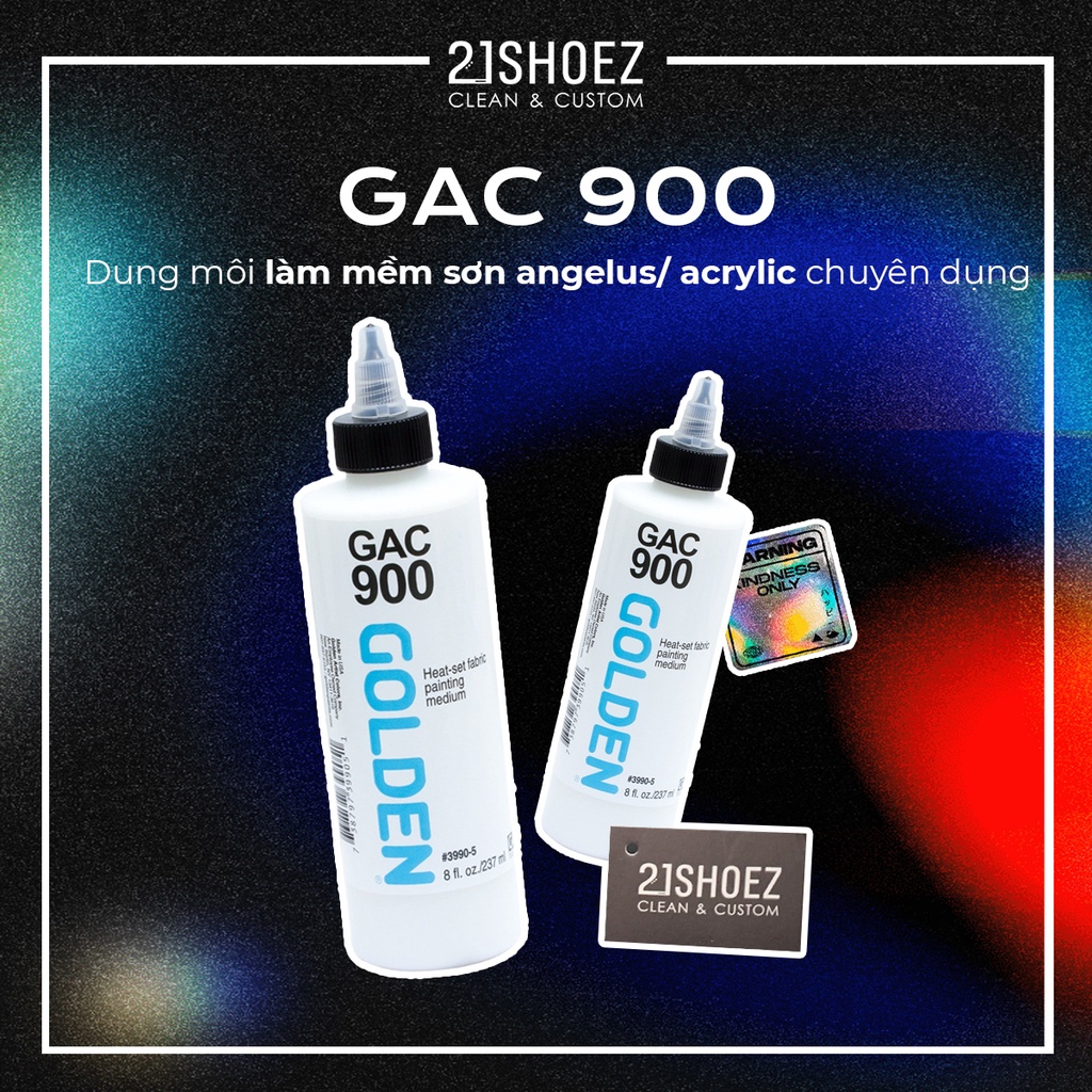 GAC 900 ( Soft ) - Dung Môi Làm Mềm Sơn Angelus, Sơn Acrylic Chuyên Dụng