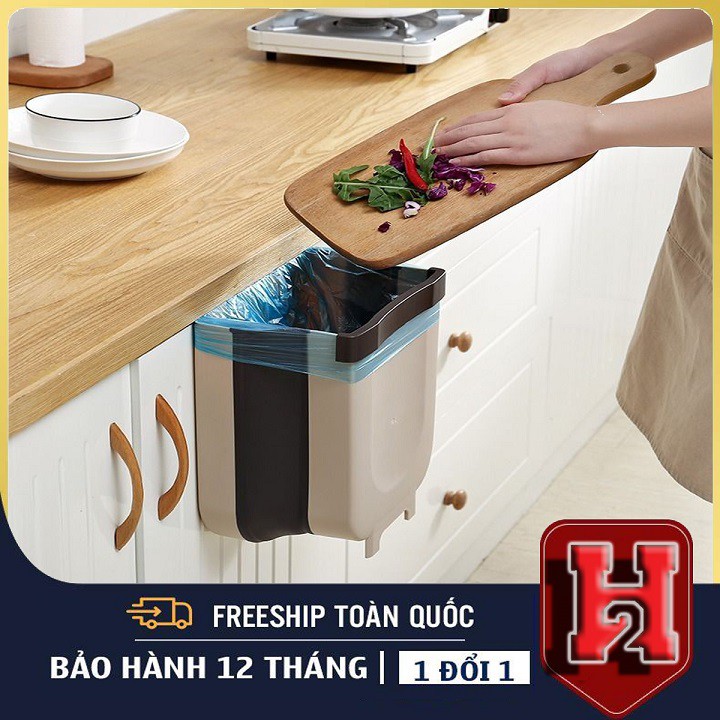 [Xả Kho] Sọt Rác Treo Gấp Gọn Loại 6 Lít Tiện Dụng - 31