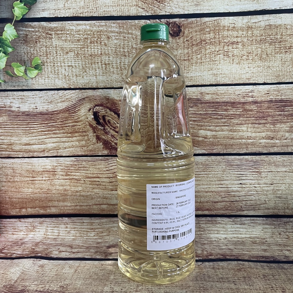 Gia Vị Nấu Ăn Sake Nhật Bản KING ZORO (Ryorishu) (có muối) 1.8L [Chai Lớn Tiết Kiệm]