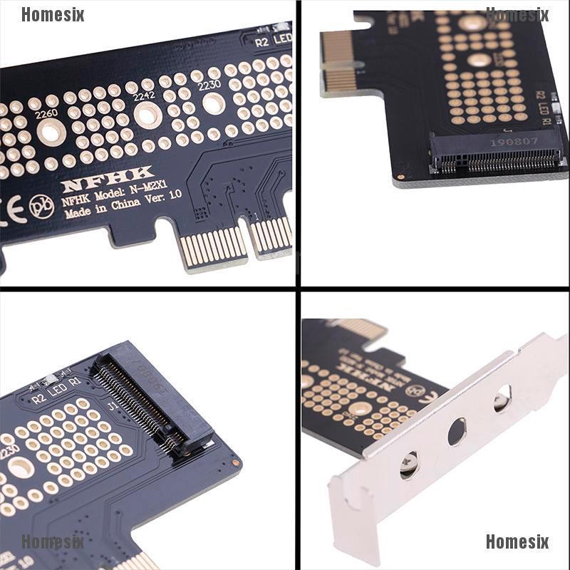 Card Chuyển Đổi Nvme Pcie M.2 Ngff Ssd Sang Pcie X1 Sang M.2