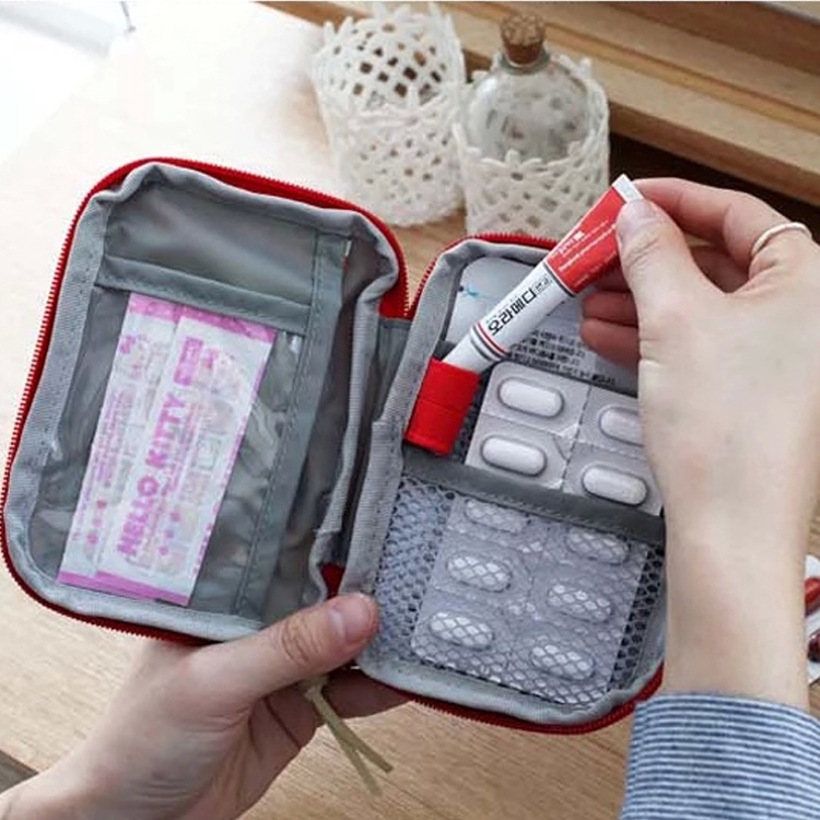 Túi Đựng Dụng Cụ Sơ Cứu Mini Thích Hợp Mang Đi Du Lịch