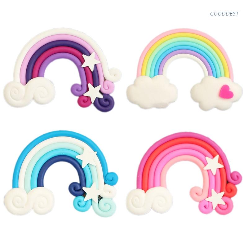 Giá Đỡ Tranh Đính Đá 5D Hình Mây Cầu Vồng Hít Nam Châm DIY