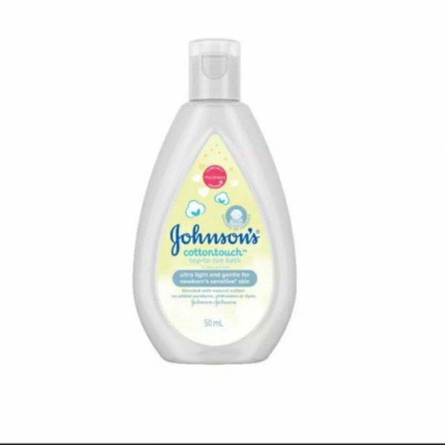 Sữa tắm gội toàn thân mềm mịn Johnson's Baby Cotton Touch 50ml cho bé