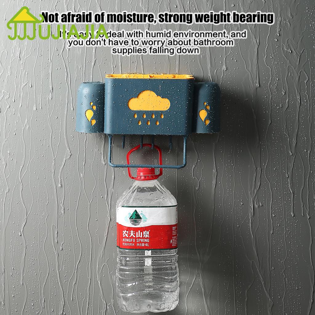 Giá Treo Bàn Chải Đánh Răng JUJIAJIA Dán Tường Đa Năng Chống Thấm Nước Không Cần Khoan Tiện Dụng