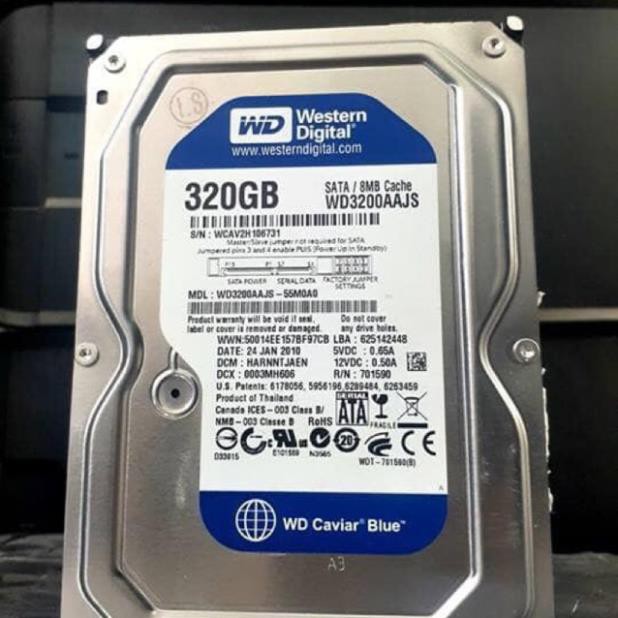 Ổ cứng PC máy để bàn HDD 500g 320G 250GB 160GB 80GB 7200rpm Sata- Tặng kèm Cáp Sata
