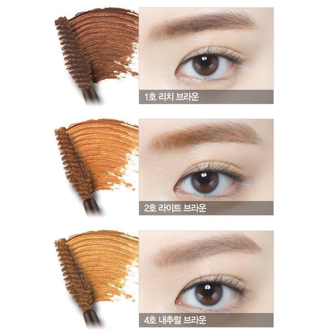 Chuốt Macara Mày COLOR MY BROWS ĐỦ CÁC TONE MÀU [Chính Hãng]