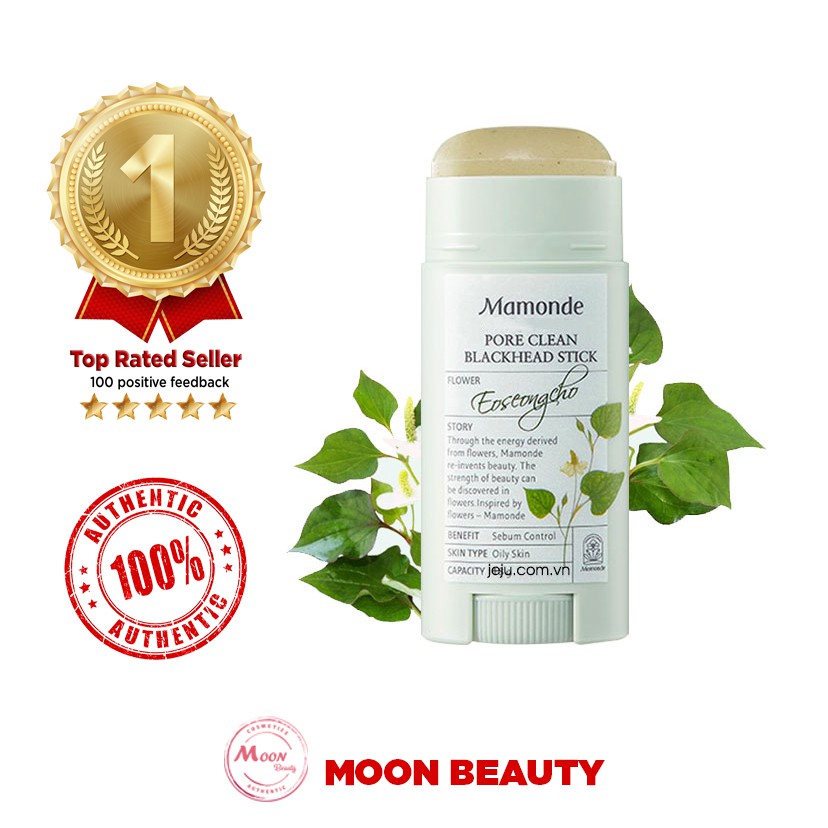 ⚜️FREESHIP⚜️ Thanh Lăn Mụn Đầu Đen Mamonde Pore Clean Blackhead Stick