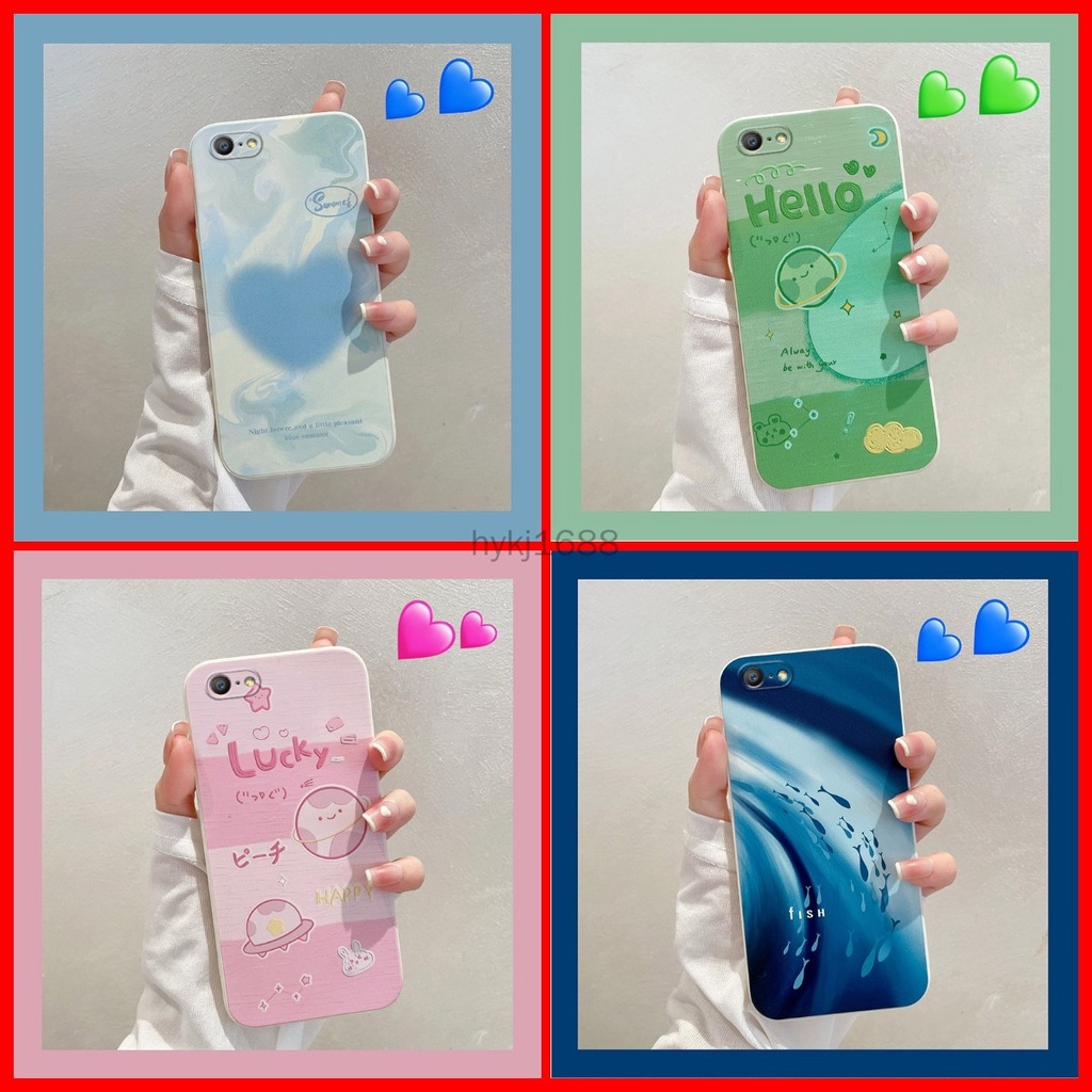 Ốp lưng OPPO A39 ốp lưng OPPO A57 Ốp lưng Điện Thoại tpu Silicon Mềm Họa Tiết Tranh Sơn Dầu Cho OPPO A39 A57