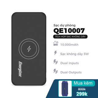 Sạc dự phòng Energizer QE10007 10000mAh