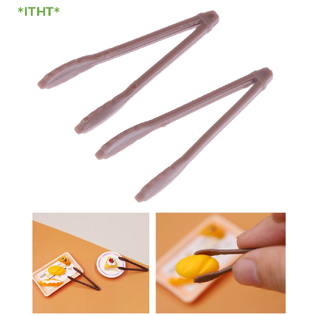 Bộ 2 Kẹp Bánh Mì 1: 12 Dùng Trang Trí Nhà Búp Bê Mới