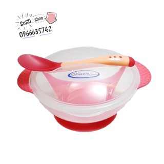 Bộ bát ăn dặm gluck baby cho bé