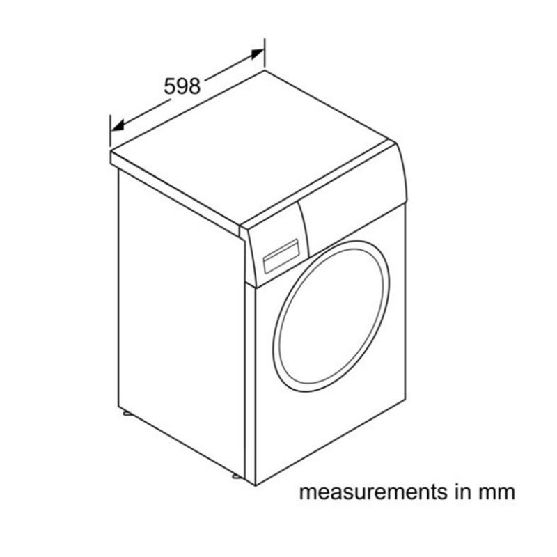 [FREESHIP HCM] Máy Giặt Bosch 8kg WAW28440SG Series 8 - 9 Chương Trình Giặt - Thêm Đồ Khi Giặt Tiện Lợi