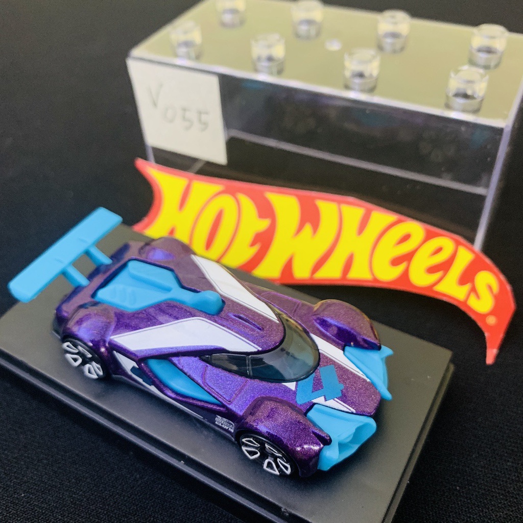Mô hình xe ô tô HOTWHEELS 1:64 chính hãng - bao gồm hộp trưng bày