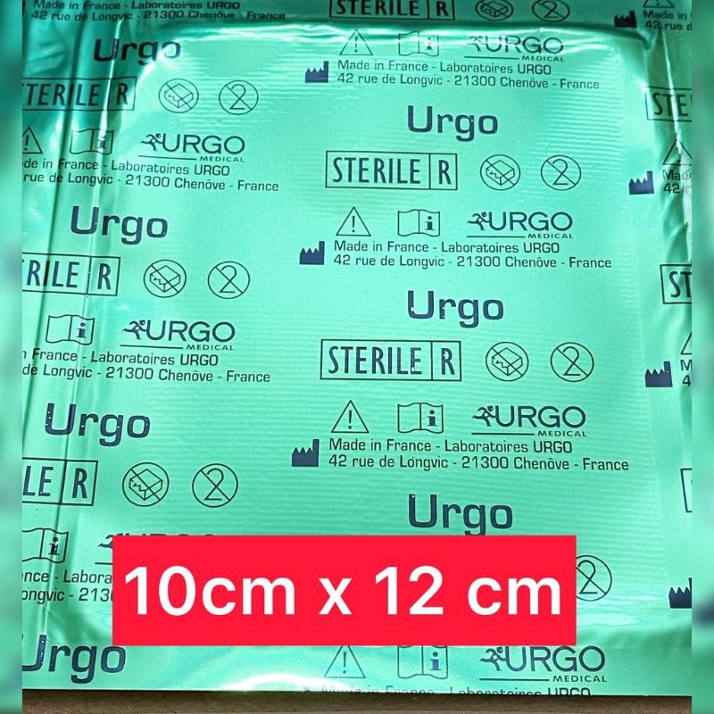 URGOTUL AG/SILVER  10x12cm 1 miếng - Gạc chống dính tẩm BẠC nhanh