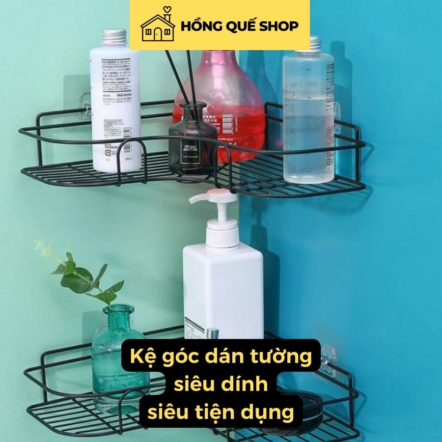 Kệ Góc Nhà Tắm Dán Tường Siêu Dính Trong Nhà Tắm, Nhà Bếp Tiện Dụng