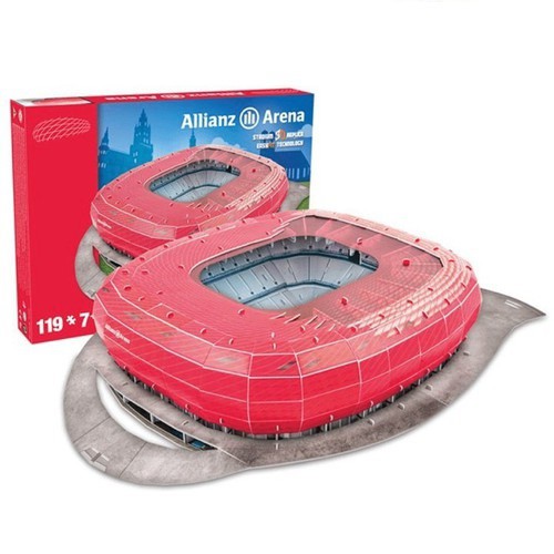 MÔ HÌNH 3D SÂN VẬN ĐỘNG ALLIANZ ARENA BEYERN MUNICH