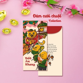 SỈ BAO LÌ XÌ 2020 [ Bộ đám cưới chuột]