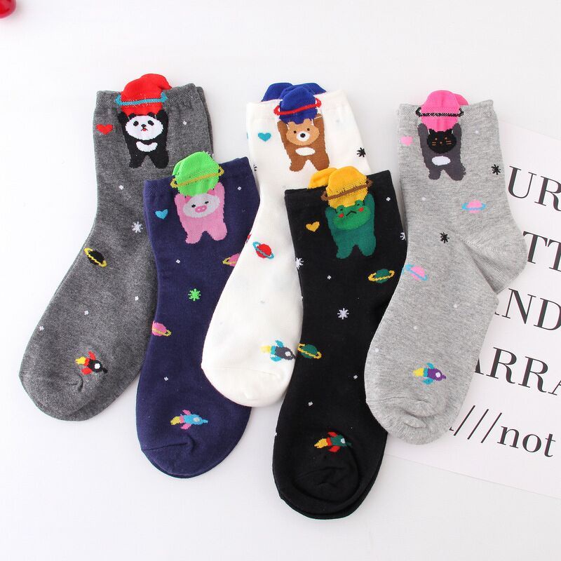 Vớ dài Hình Thú và Trái Cây dễ Thương