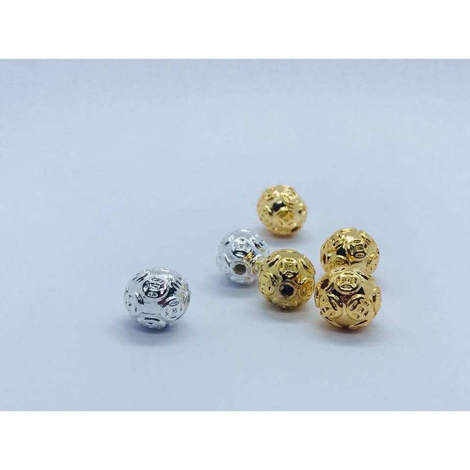 Charm bi kim tiền cầu tài lộc,sức khỏe cực đẹp.Charm kim tiền mạ vàng (hàng có sẵn)