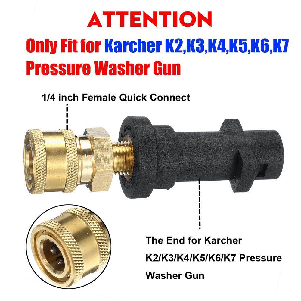 Đầu Nối Nồi Áp Suất Cao 1 / 4 Inch Chuyên Dụng Cho Karcher