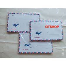 Phong bì thư có keo dán loại đẹp (25 cái)