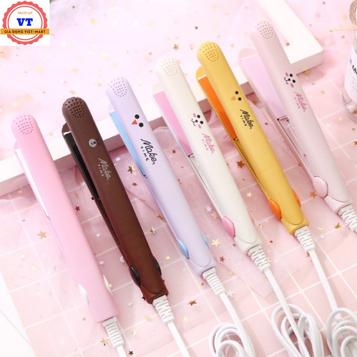Máy Duỗi Tóc, Ép Tóc, Kẹp Thẳng, Uốn Tóc, Uốn Cúp Xoăn Lọn Đa Năng Mini Cầm Tay Tiện Dụng Nhỏ Gọn Dễ Thương