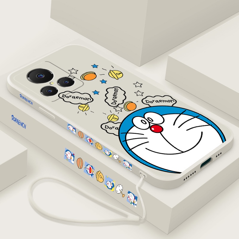 Ốp Điện Thoại tpu Silicon Mềm Hình Doraemon Cho realme GT realme GT neo2 realme GT neo3 realme GT Master realme XT edge