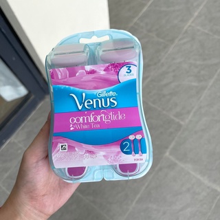 Set 2 dao cạo nữ Gillette white Tea Venus Spa