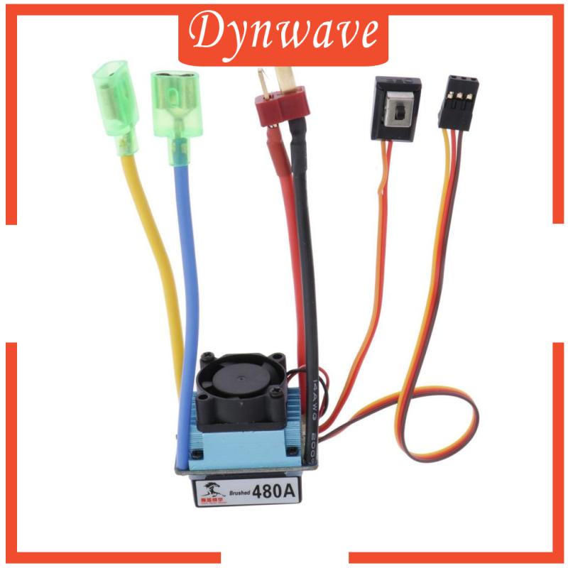 Esc Không Thấm Nước Điều Khiển 480A ESC Cho Động Cơ 540 / 550 / 775