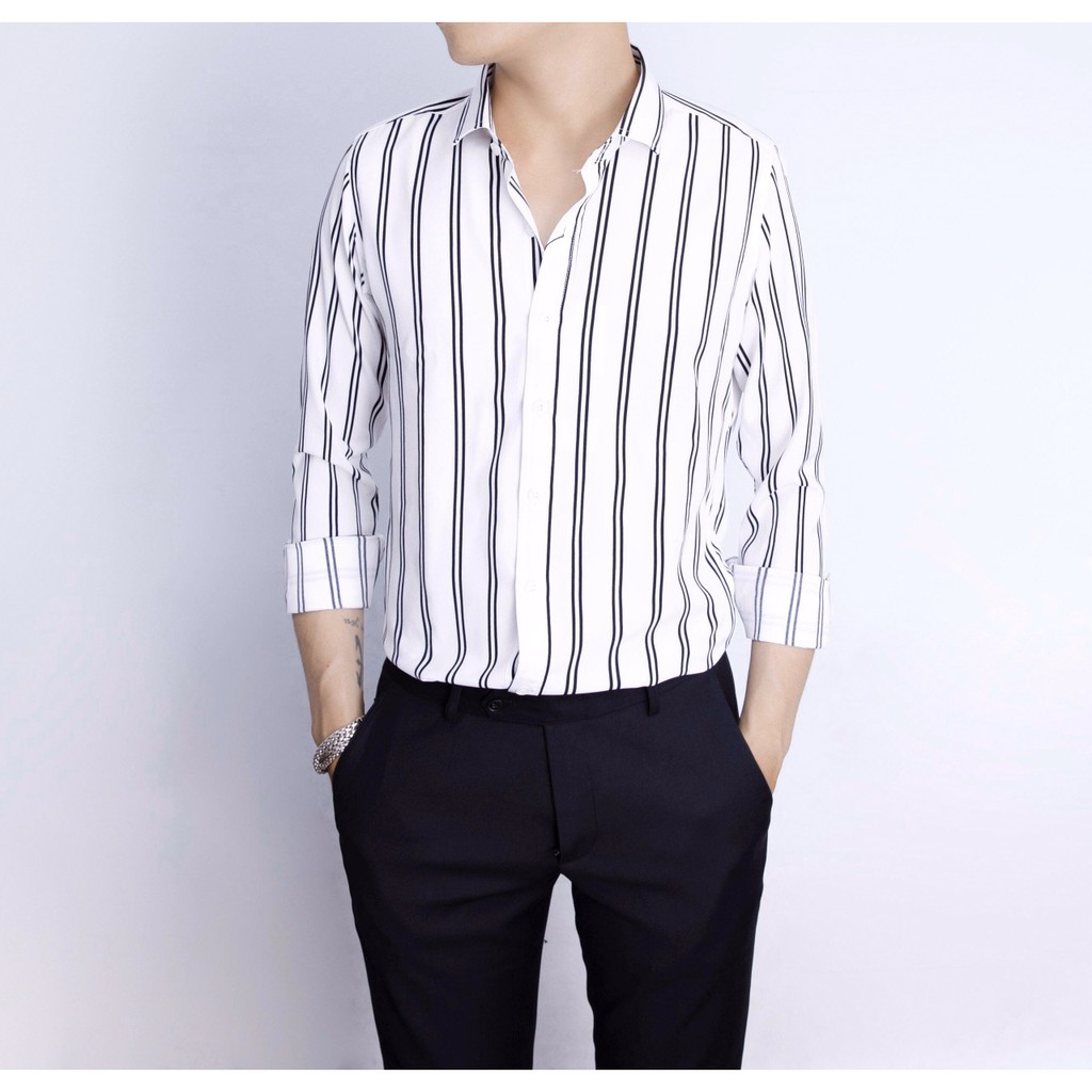 [ZARA] Áo sơ mi Nam SỌC [FREESHIP] [BAO ĐỔI TRẢ] đẹp xuất sắc, vạn người mê