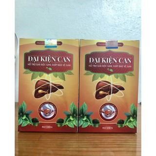 2 HỘP ĐẠI KIỆN CAN THẦY TOẠI - Giải độc Gan - Tăng cường chức năng gan