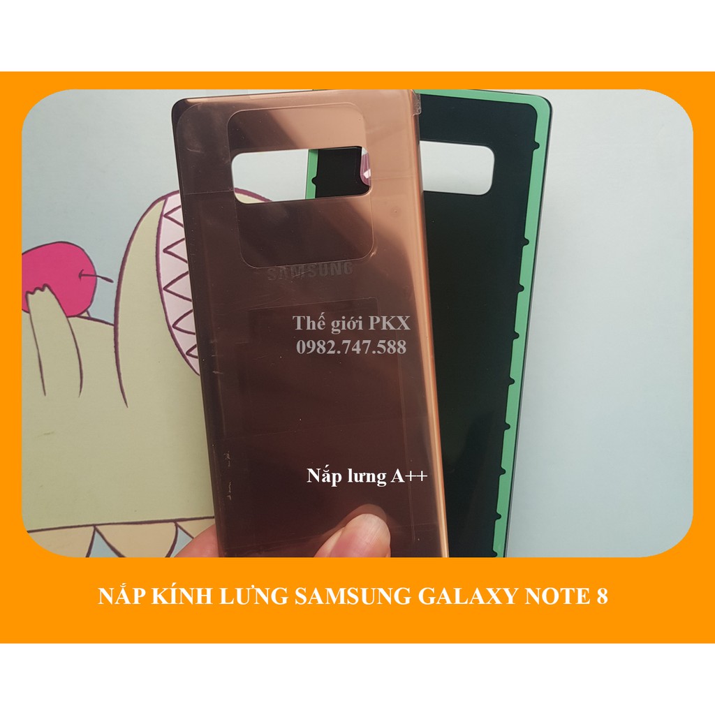 Nắp lưng Samsung Galaxy Note 8 N950 chính hãng | Kính lưng A++ Galaxy Note 8
