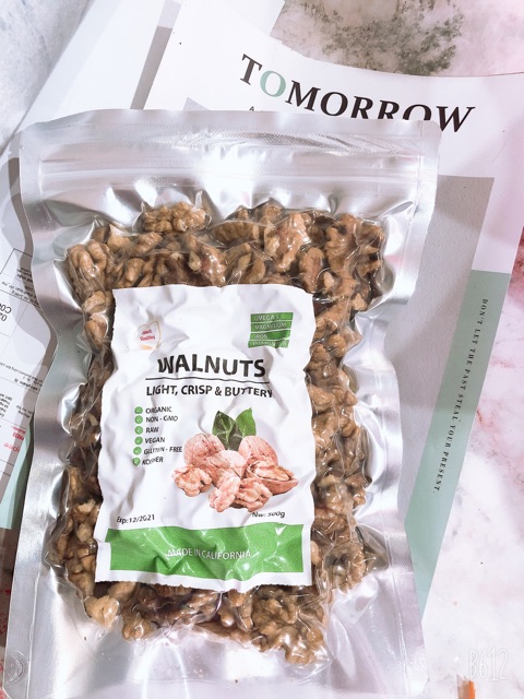 500g nhân óc chó Hartley Mỹ(khách đặt mới bóc)