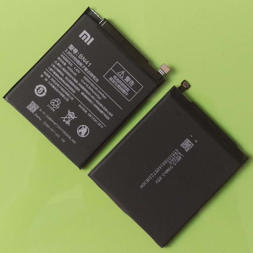 Pin thay thế cho Xiaomi Redmi Note 4 - Chip Helo X20 (BN41) 4000/4100 mAh