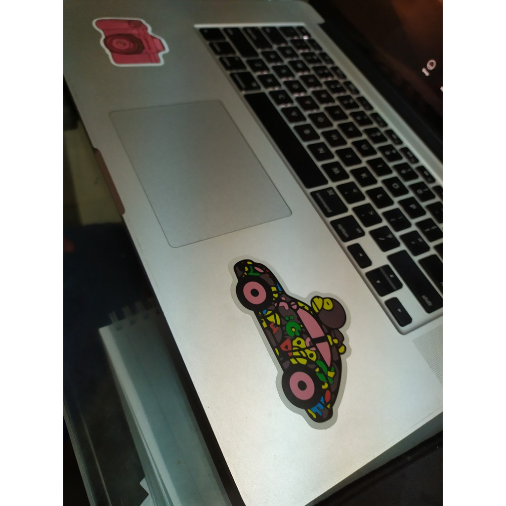 Sticker Simpson M2 chống nước lâu phai trang trí laptop, mũ bảo hiểm, đàn, guitar, ukelele, macbook, điện thoại