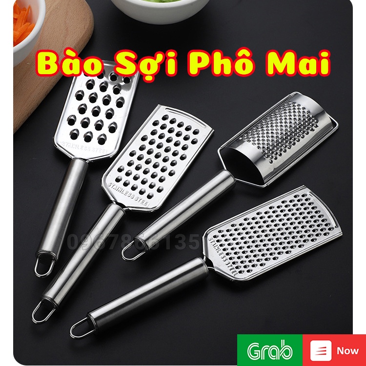 Dụng Cụ Bào Sợi Phô Mai - Duôi Sợi Rau Củ Bằng Thép Không Gỉ