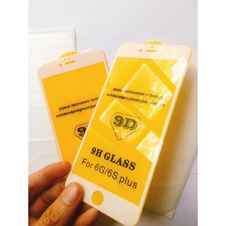 [RẺ VÔ ĐỊCH] KÍNH CL 9D IPHONE 6 PLUS/6S PLUS TRẮNG SIÊU BỀN
