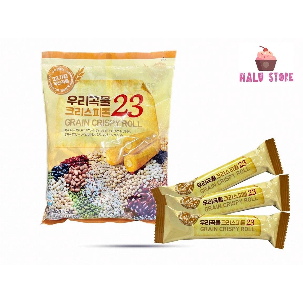 [FreeShip] Bánh Cuộn Giòn 23 Vị Ngũ Cốc Nhân Phô Mai Hàn Quốc