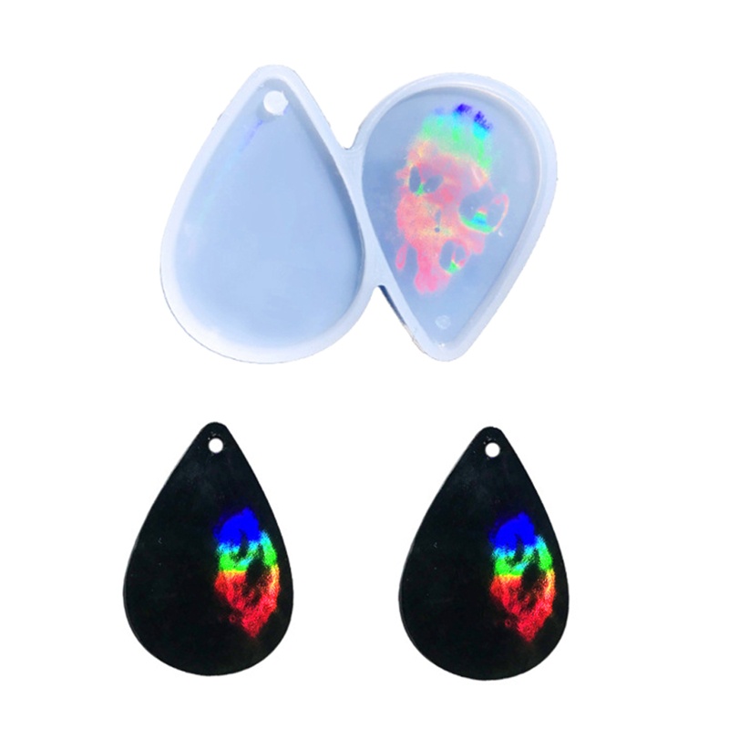 Khuôn Silicone Làm Móc Khóa Hình Bóng Đèn DIY