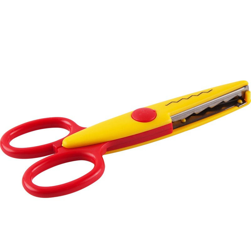 Bộ kéo cắt giấy thủ công hoạ tiết Guangbo HZM03855