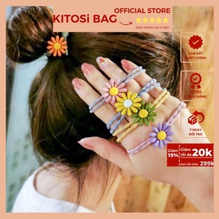 Chun buộc tóc, Dây thun buộc tóc, chun buộc tóc cúc hoạ mi !