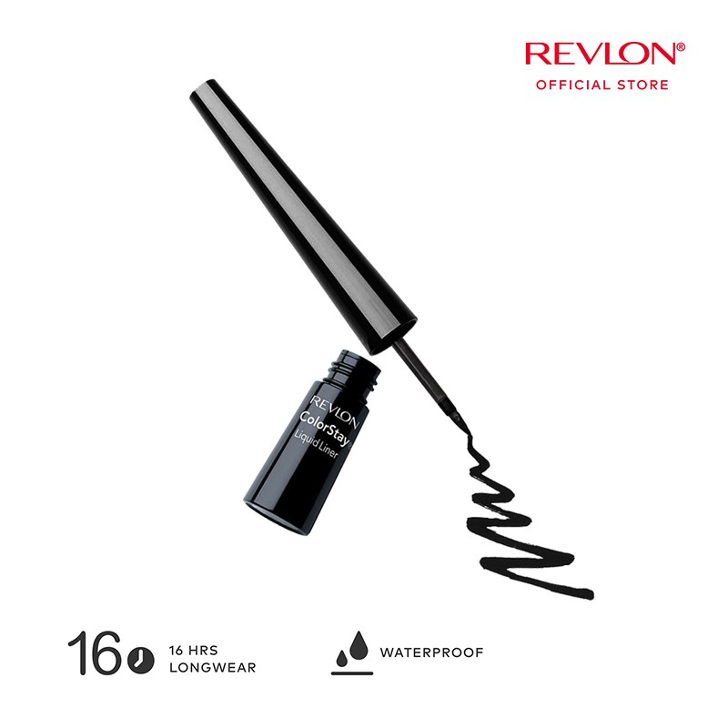 (hàng Mới Về) Bút Kẻ Mắt Dạng Lỏng Màu Đen Revlon