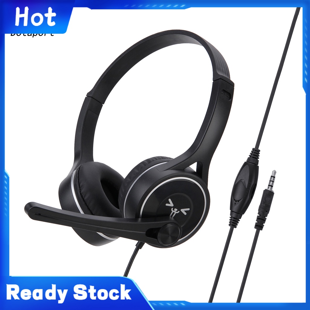 Tai nghe chụp tai KDDT có mic âm thanh HiFi tiện dụng cho khóa học trực tuyến